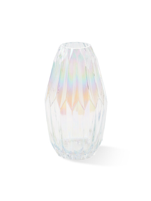 Glass fold vase_M