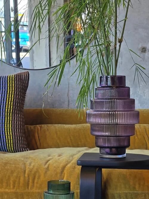 Step Vase "S" _Color Purple