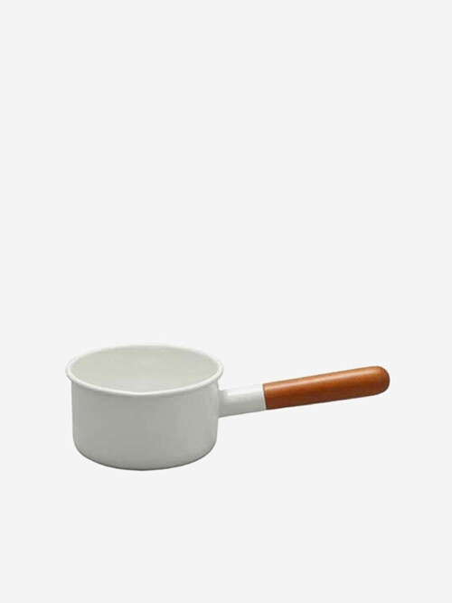 노다호로 포카 밀크팬-12cm 화이트