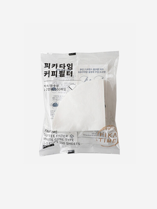 피카타임 콘 필터 - 1컵 화이트(100p)