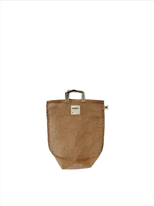 모티프 키친 크로스 베지터블 백 M - 감자(베이지)