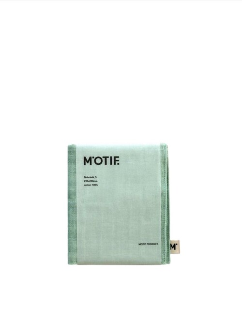 모티프 키친 크로스 행주 - 민트