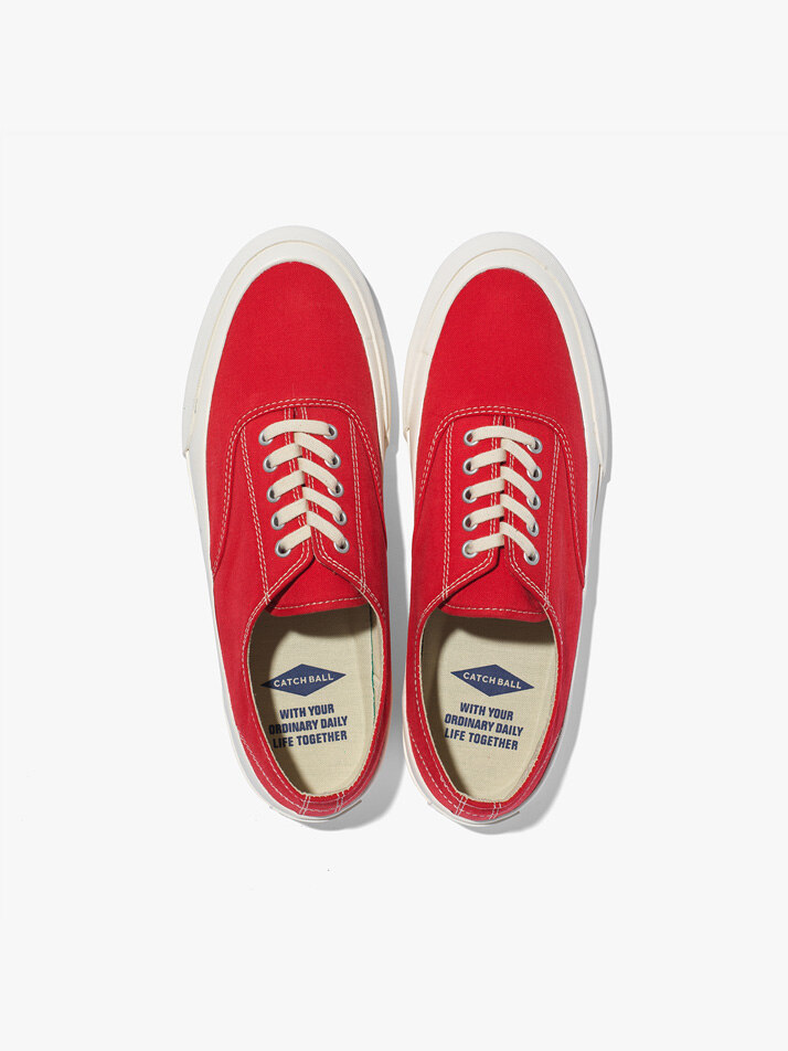 DECK SHOES _ RED