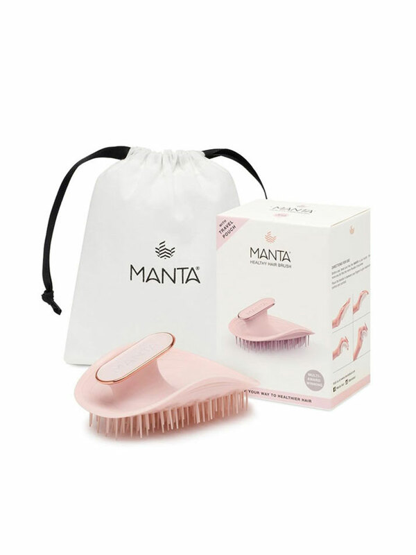 만타 헤어브러쉬 오리지널 핑크