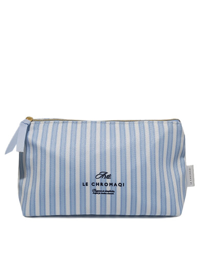 만타 옥스포드 스트라이프 파우치