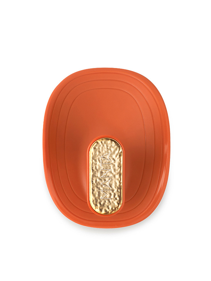 곱슬머리용 만타 헤어브러쉬 오렌지