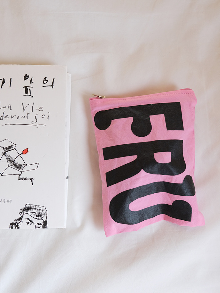FRUiTS Color Pouch (PINK BLACK)