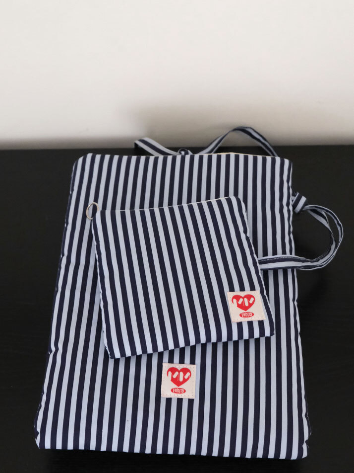 Pillow Laptop Pouch Set_13인치 (Navy Blue)