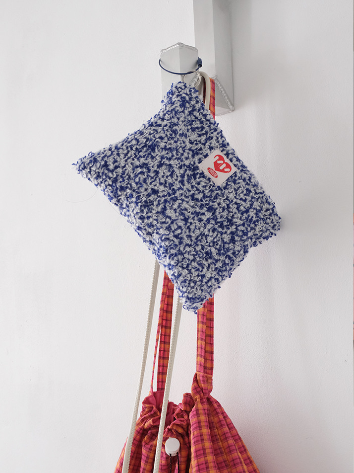 BBogle Pouch Blue Curl - Small