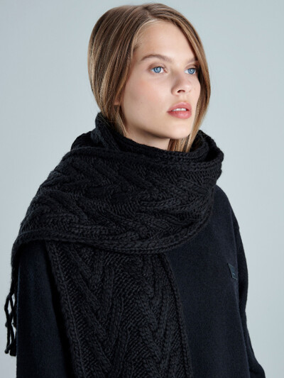FOULARD PROGRESSION - Black