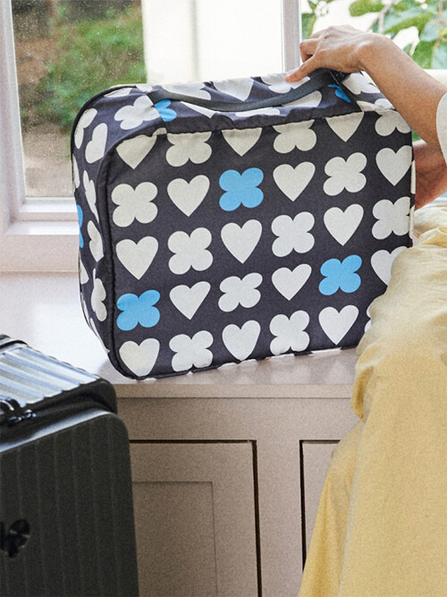 [DRPX럭키플래닛] 여행용 메쉬파우치 LUCKY HEARTY SKY (L)