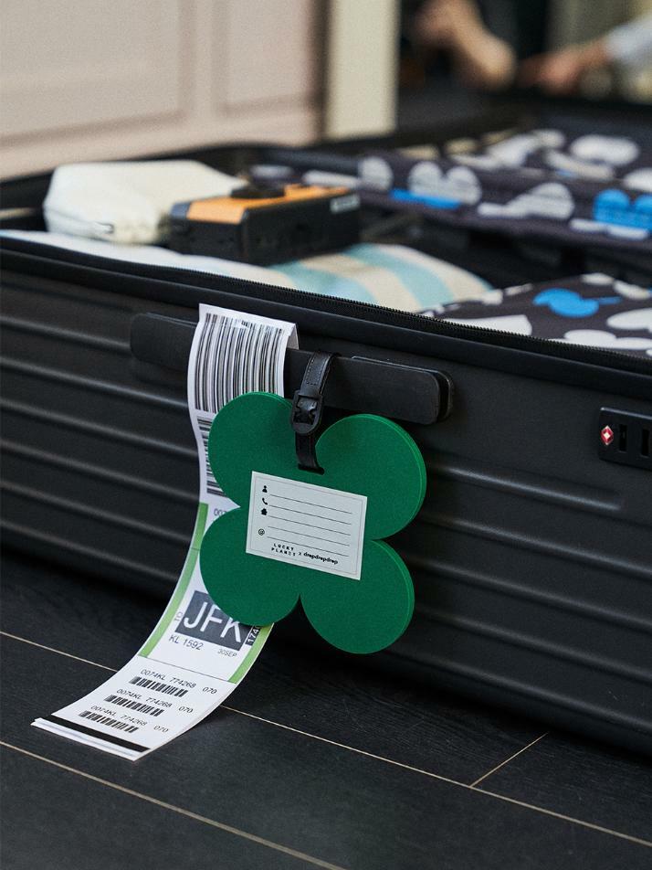 [DRPX럭키플래닛] 캐리어 네임택 CLOVER GREEN