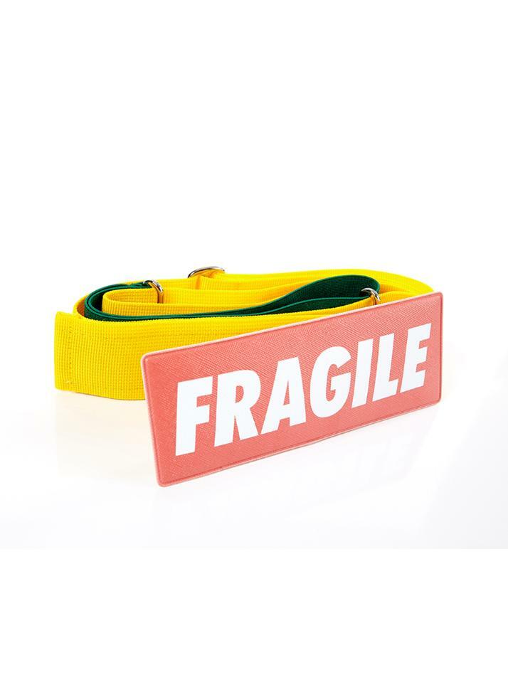 고비욘드 엘라스틱 캐리어 벨트 Fragile 옐로우