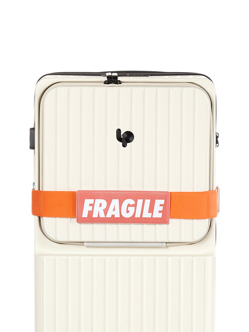 고비욘드 엘라스틱 캐리어 벨트 Fragile 오렌지