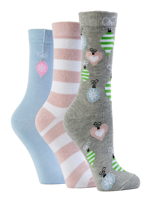 여성 홀리데이 위시 양말 세트