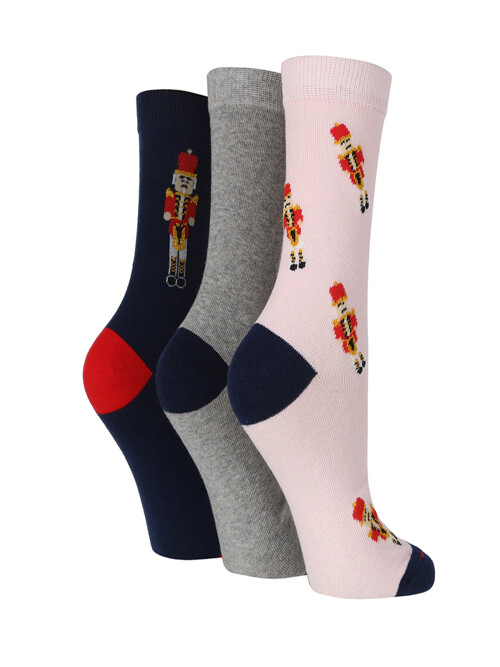 여성 호두까기 인형 양말 세트