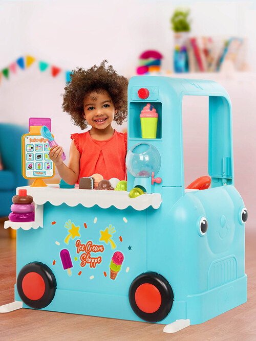 [브랜드B] 아이스크림쇼핑트럭만들기 가게 계산 마트놀이