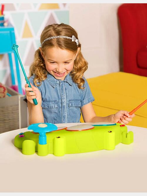 [브랜드B] 개굴개구리드럼 음악 악기 리듬 감각 발달