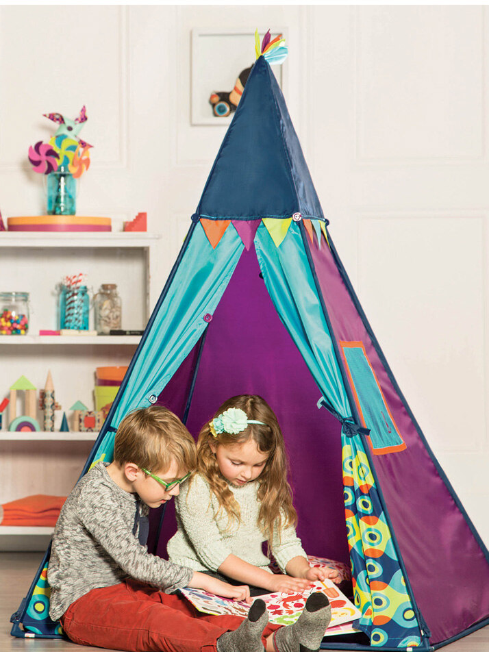 [브랜드B] 트윙클티피하우스(블루) 캠핑완구 어린이캠핑