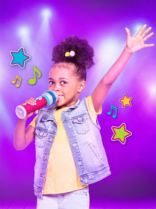 [밧핫] 브라이트마이크로폰 어린이 노래방 마이크