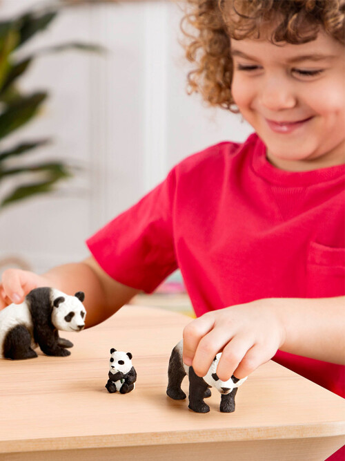 [테라] 팬더가족4피스 피규어 장난감