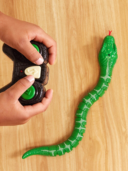 [테라] RC스네이크-그린 움직이는 뱀 무선 조종기