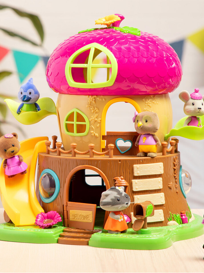 [우디즈패밀리] 도토리하우스 인형의집 역할놀이