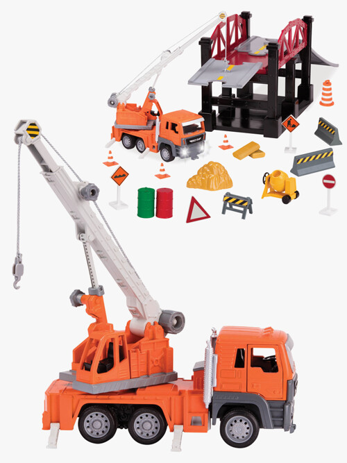 [드리븐] 드리븐-다리건설플레이세트 중장비 자동차