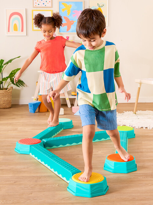 브랜드B 균형놀이트랙세트 트랙세트 조립 실내체육 밸런스 빔