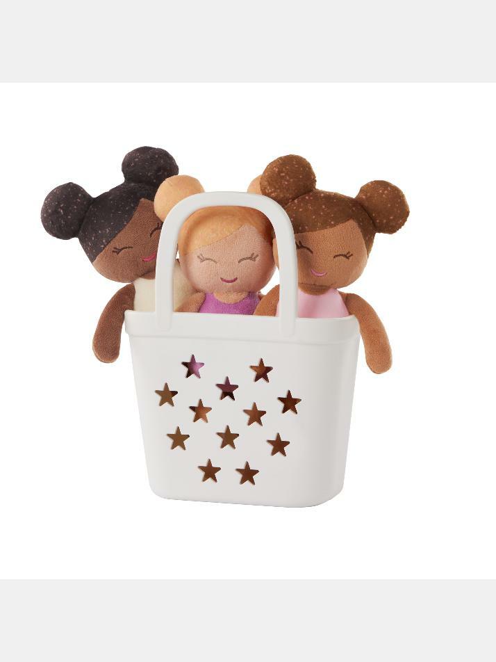 룰라베이비 목욕바구니 인형세트 애착인형 목욕놀이