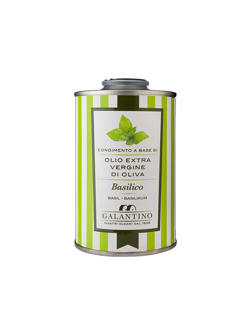 갈란티노 올리브오일 향미유 바질 틴 250ml