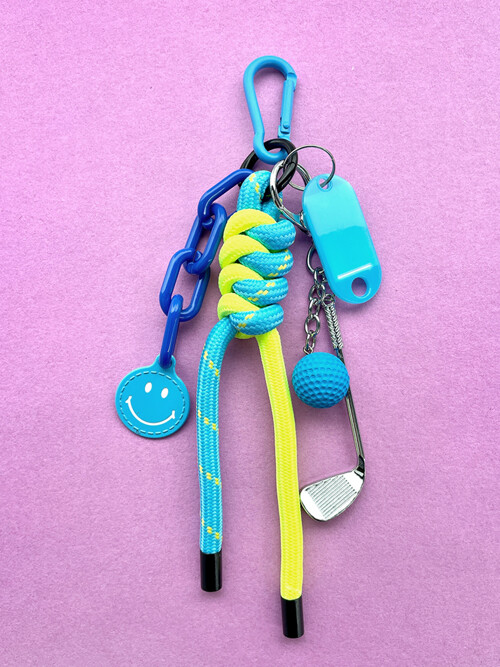 [BY삿치] LB KNOT SMILE GOLF CHARM