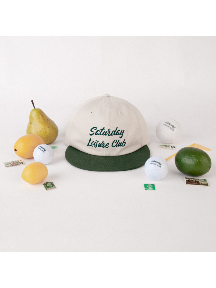 Leisure Ball Cap - Biritish Racing Green & Ivory