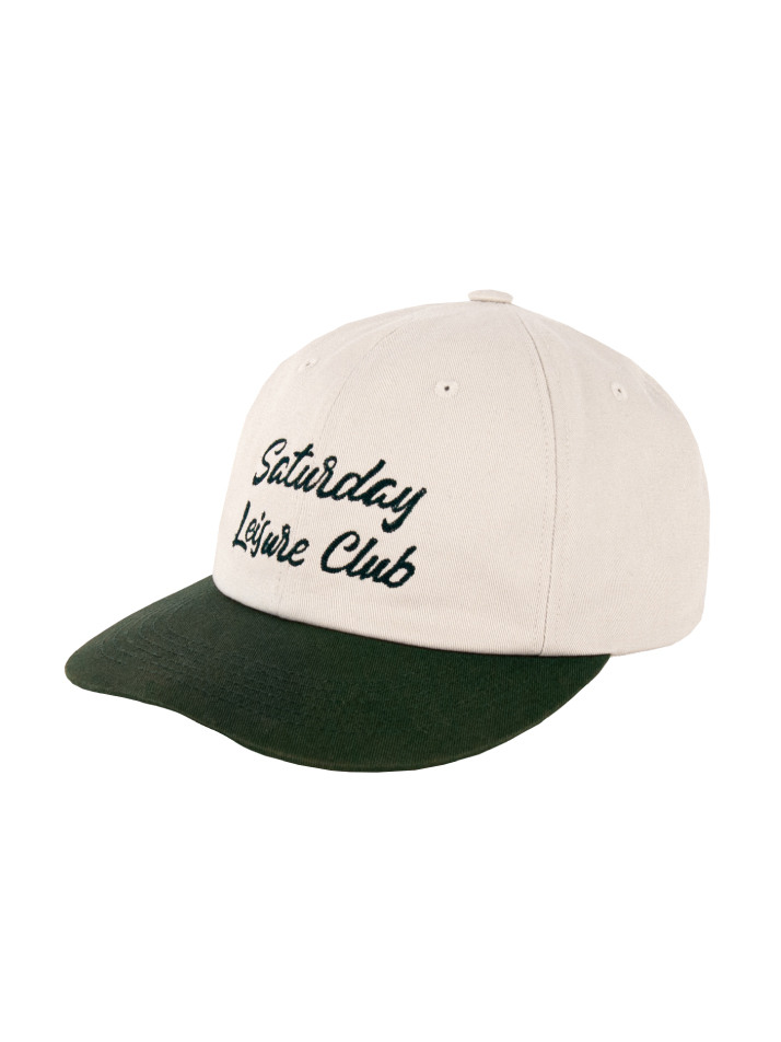 Leisure Ball Cap - Biritish Racing Green & Ivory