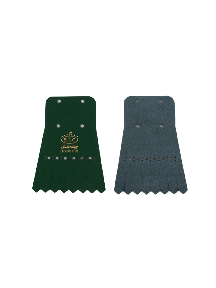 Leather Kiltie - British Racing Green