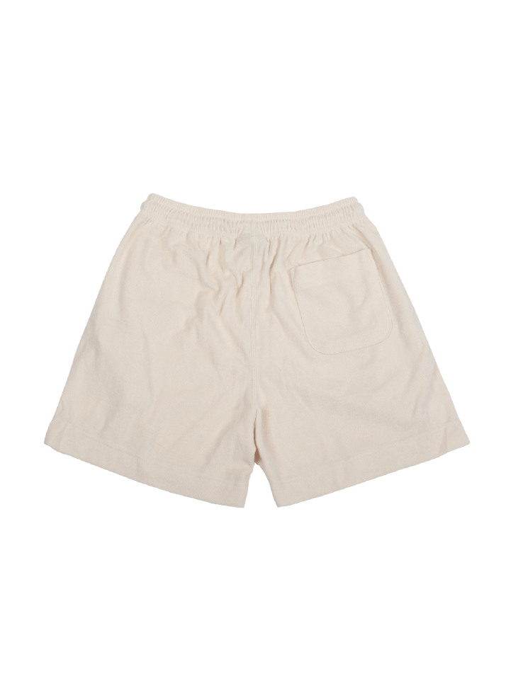 Leisure Terry Short Pants (Unisex) - Ivory