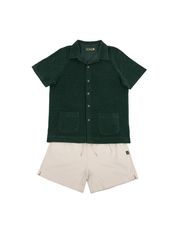 Leisure Raglan Terry Shirt (Unisex) - British Racing Green