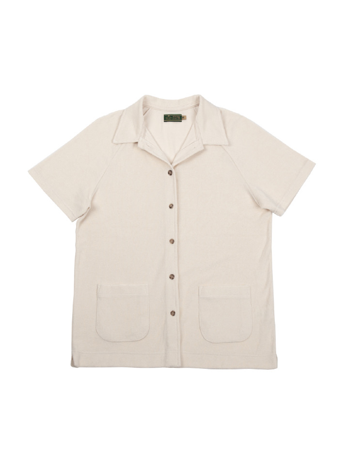 Leisure Raglan Terry Shirt (Unisex) - Ivory