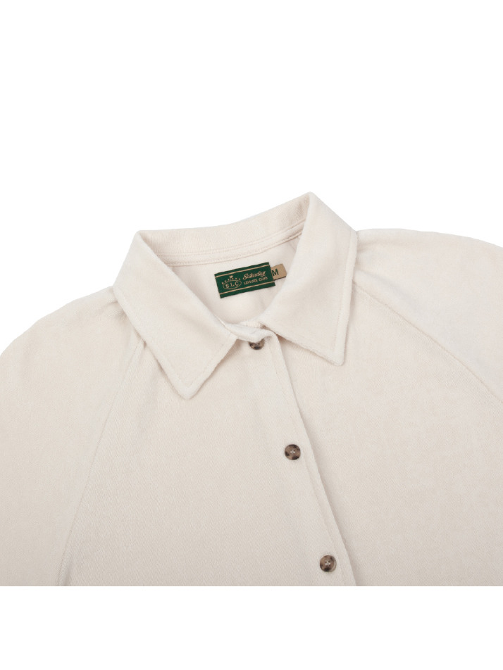 Leisure Raglan Terry Shirt (Unisex) - Ivory