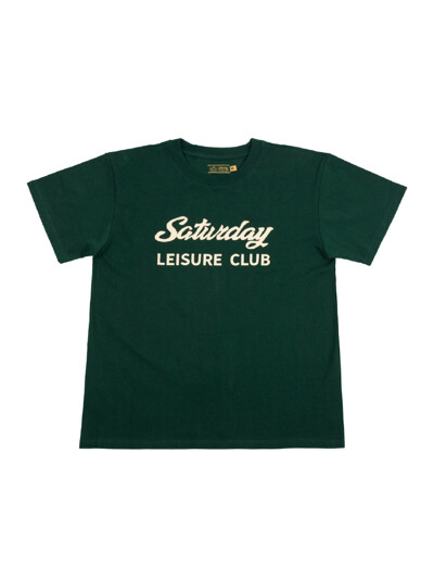 Saturday Leisure Club Logo T-shirt (Unisex)