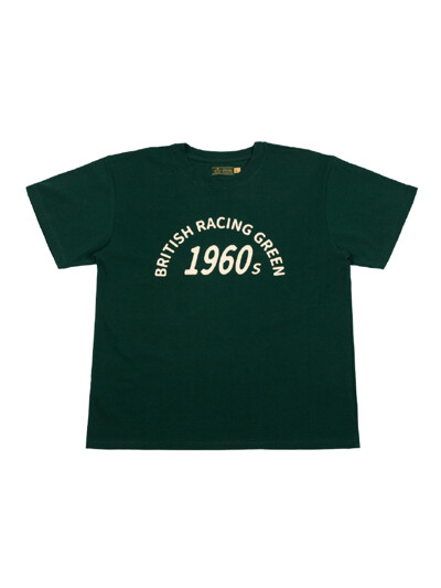1960s British Racing Green Logo T-shirt (Unisex)