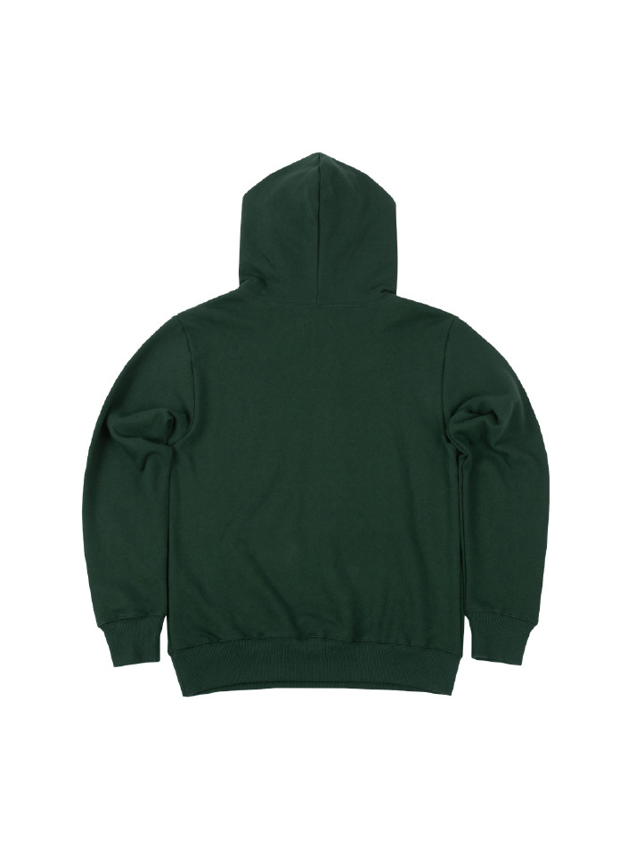 1960s British Racing Green Logo Leisure Hoodie(Unisex) - British Racing Green