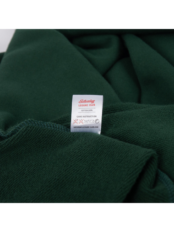 1960s British Racing Green Logo Leisure Hoodie(Unisex) - British Racing Green