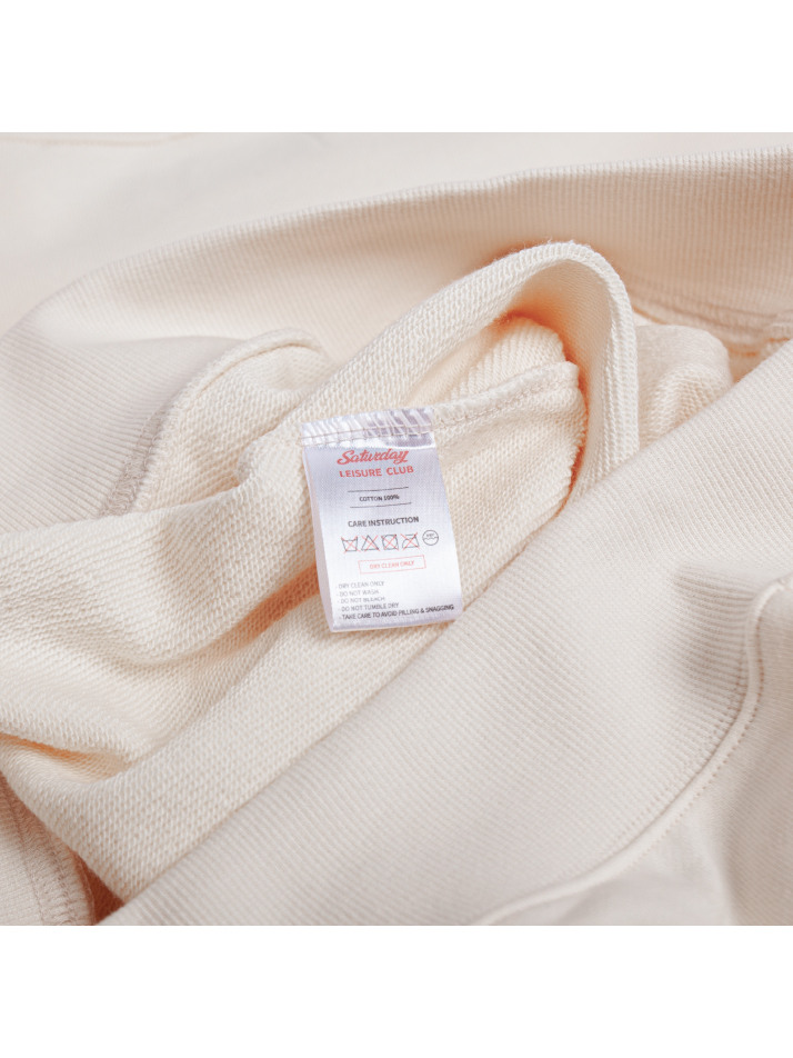 Pimlico Leisure Club Logo Leisure Sweatshirt(Unisex) - Ivory