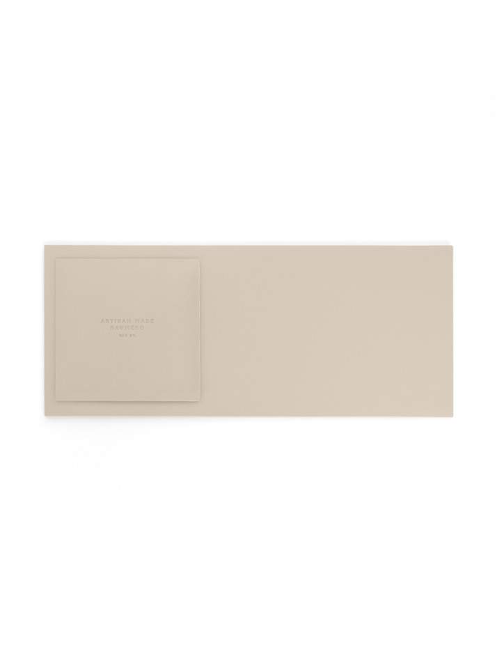 TEA MAT/COASTER SET 002 (GREY IVORY)