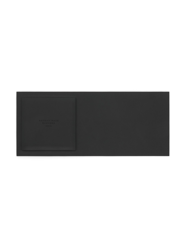 TEA MAT/COASTER SET 002 (BLACK)