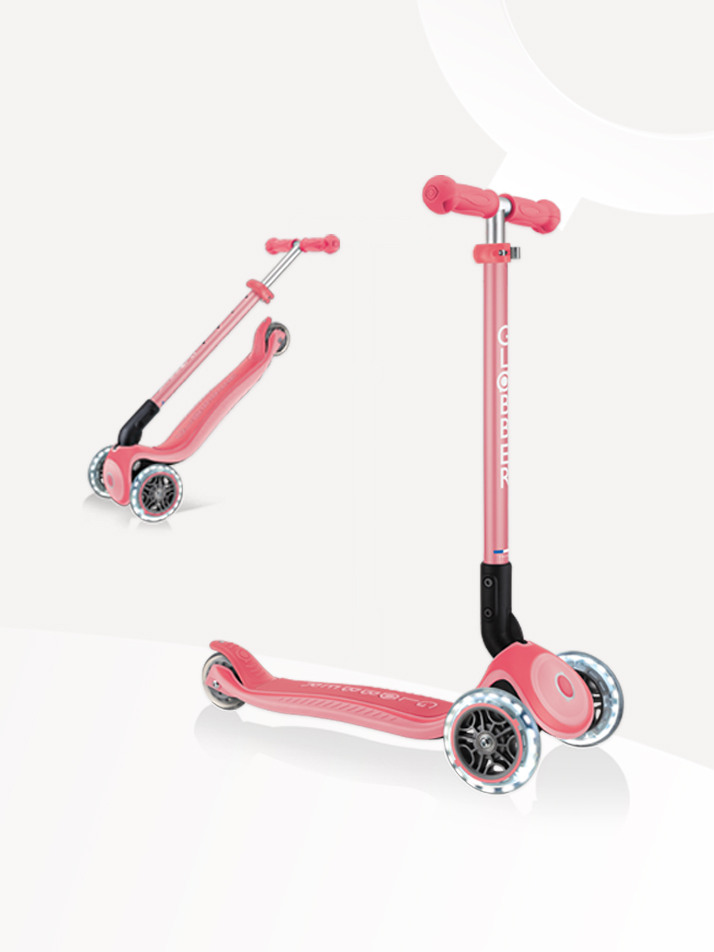글로버 킥보드 NEW 프리모 폴더블 플러스 라이트 파스텔 핑크