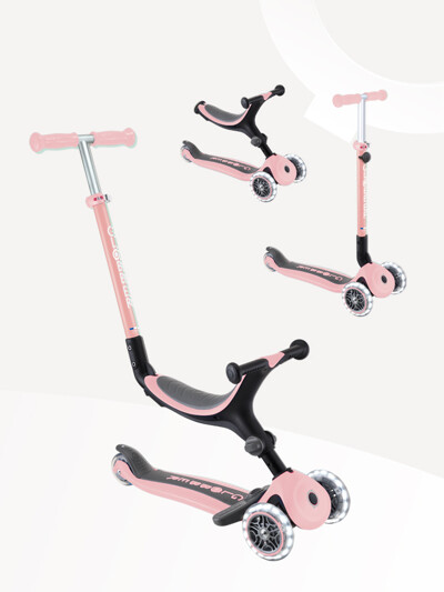 글로버 킥보드 NEW 고업 All in one 폴더블 플러스 라이트 파스텔 핑크