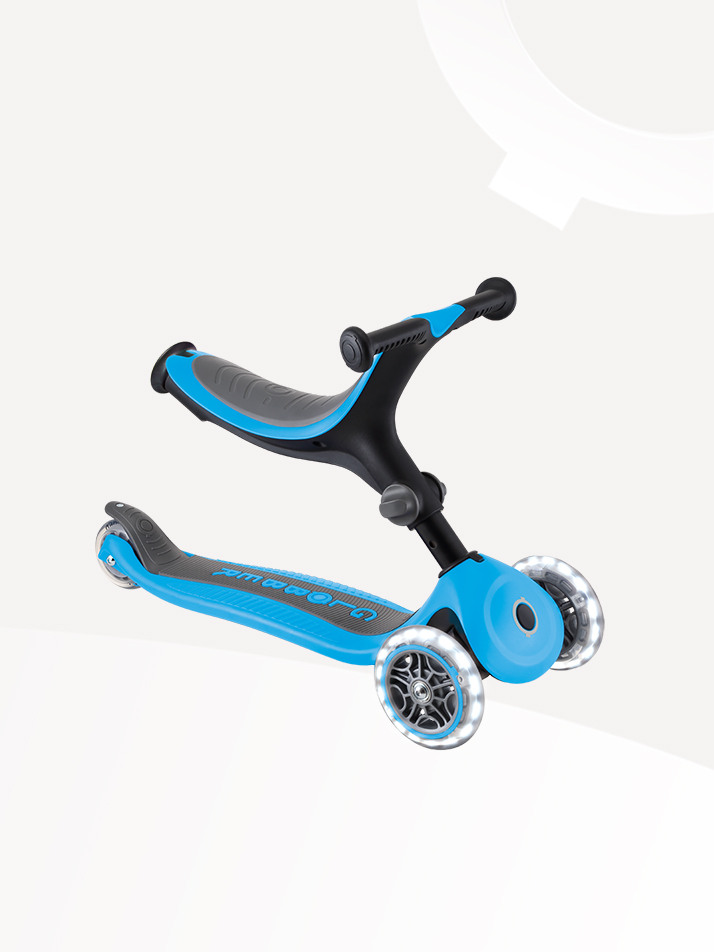 글로버 킥보드 NEW 고업 All in one 폴더블 플러스 라이트 스카이 블루