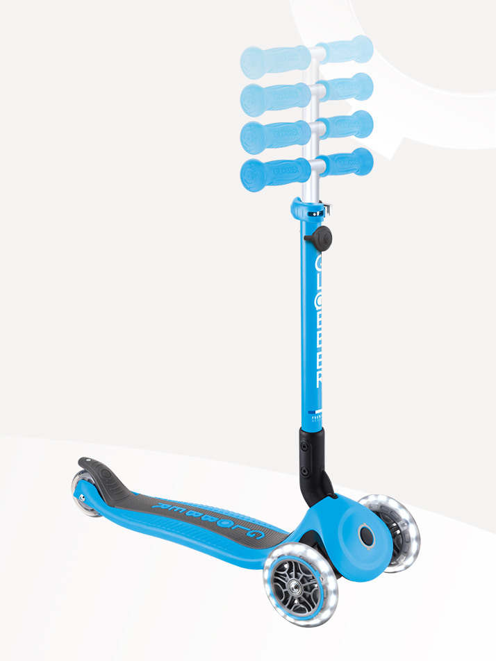 글로버 킥보드 NEW 고업 All in one 폴더블 플러스 라이트 스카이 블루
